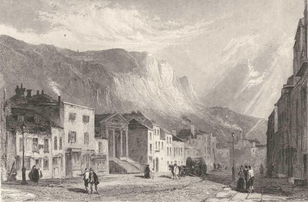 KENT. Snargate Street, Dover 1830 old antique vintage print picture